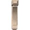 Ekena Millwork Thorton Craftsman Smooth Bracket w/ Offset Brace, Douglas Fir, 7 1/2"W x 28"D x 36"H BKT0806X28X36THR04SDF - alternate 4